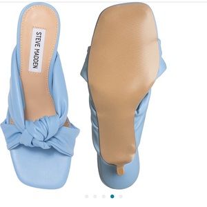 Steve Madden Square Toe Heeled Sandal